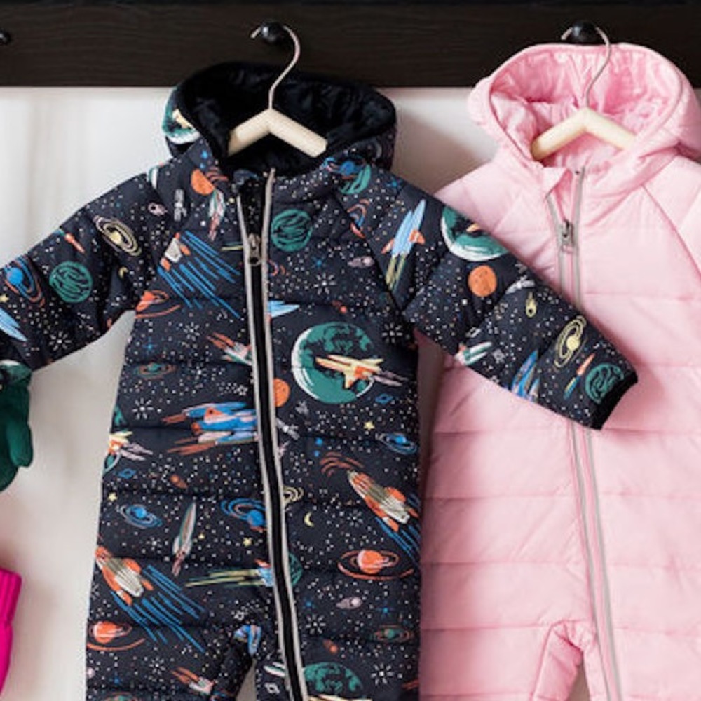 Hanna Andersson Galaxy Snow Suit 3-6 Months 60cm